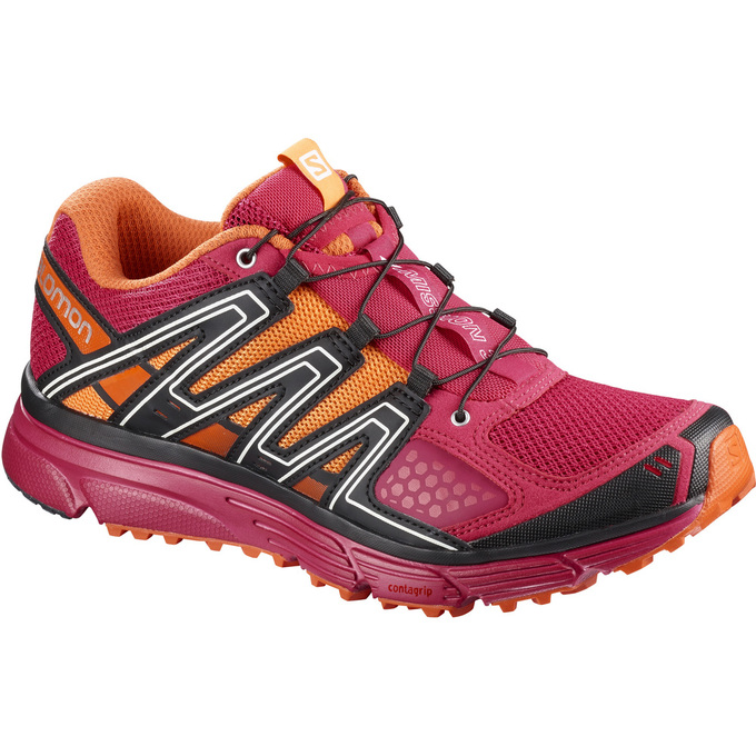 Salomon Trail Løbesko Dame Lyserød - X-MISSION 3 W (QCMSZ-8593)